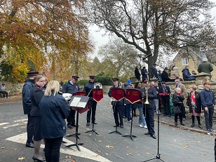 Remebrance Service Outdoors